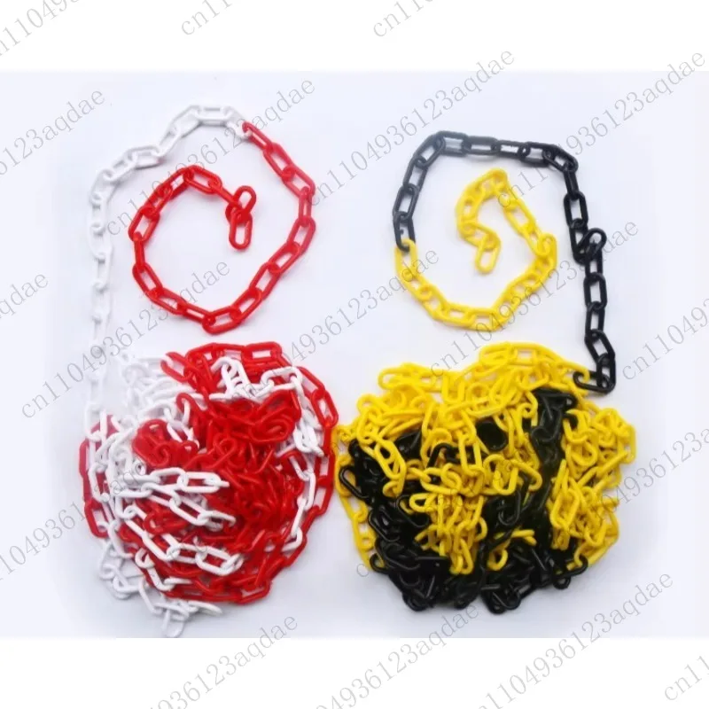 

Длина 50 м, диаметр провода 6 мм, пластиковая звено, предупреждающая цепь, черный, желтый или красный, белый цвет, дорожный барьер, дорожный блок