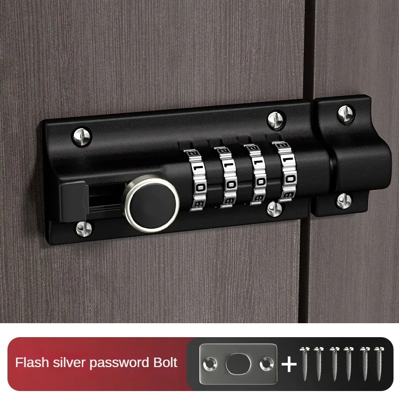 zinc alloy digital door code lock combinacao segura trava parafuso hardware 01