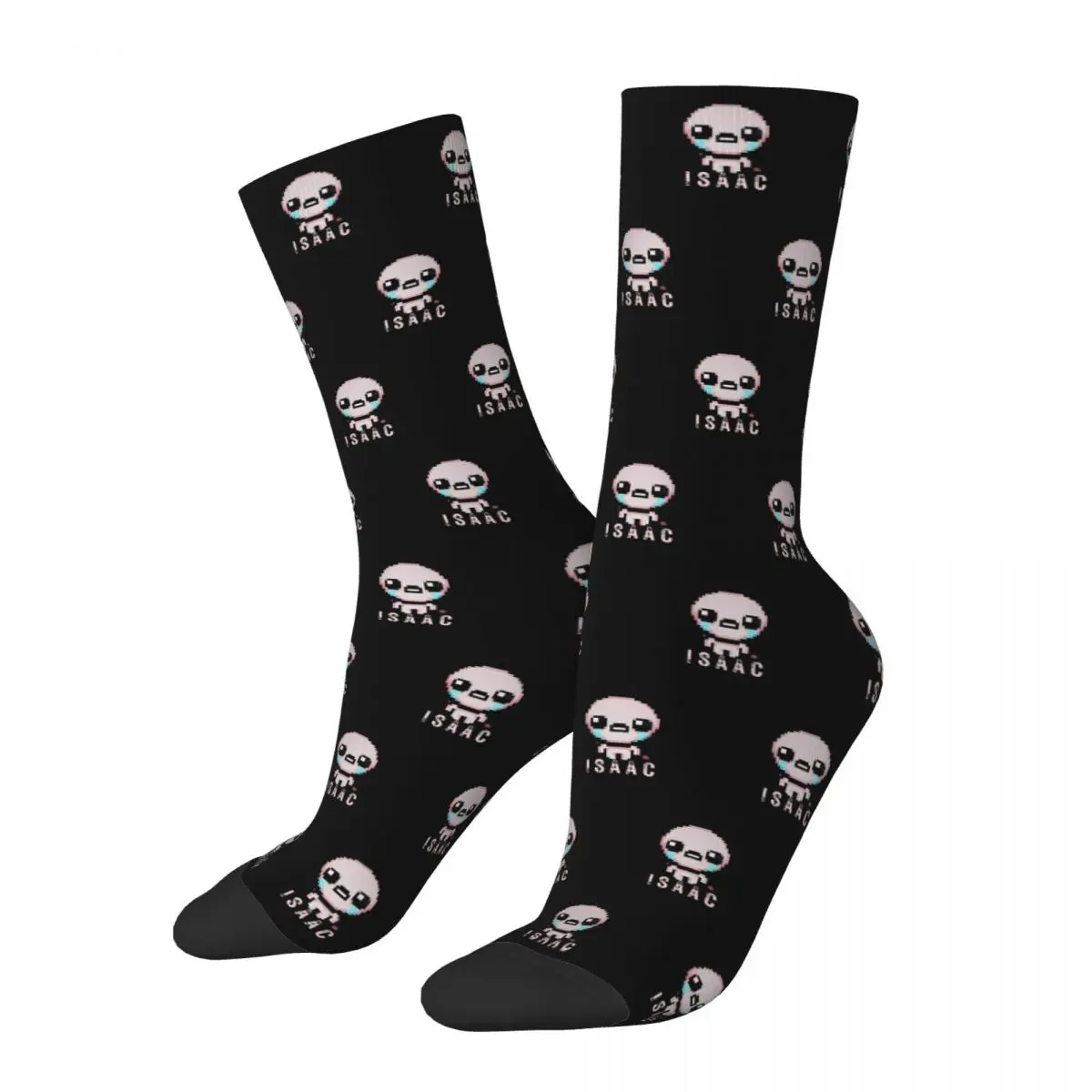 Fashion Male Men Socks Harajuku The Binding Of Isaac Video Game Lover Sock Skateboard Women Socks Spring Summer Autumn Winter