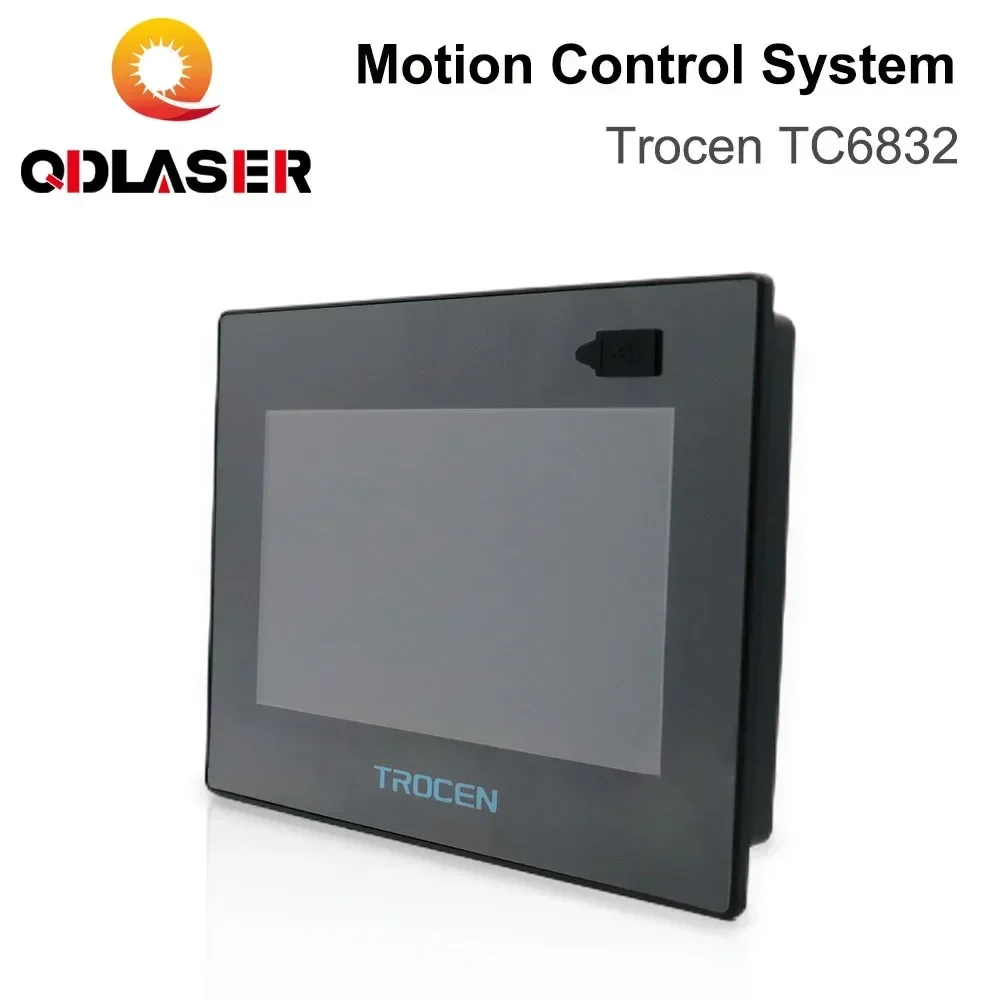 QDLASER Trocen TC6832 Vibrating Knife & CO2 Laser Controller 7-inch Touch Screen DSP Motion Control System