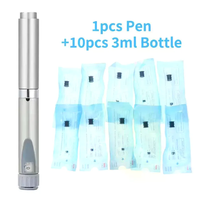 

Magic Pen 3ml Sterile Empty Cassette Bottle Cartridges Pen Tip Precise Dosing Injection Pen Kit For Insulin