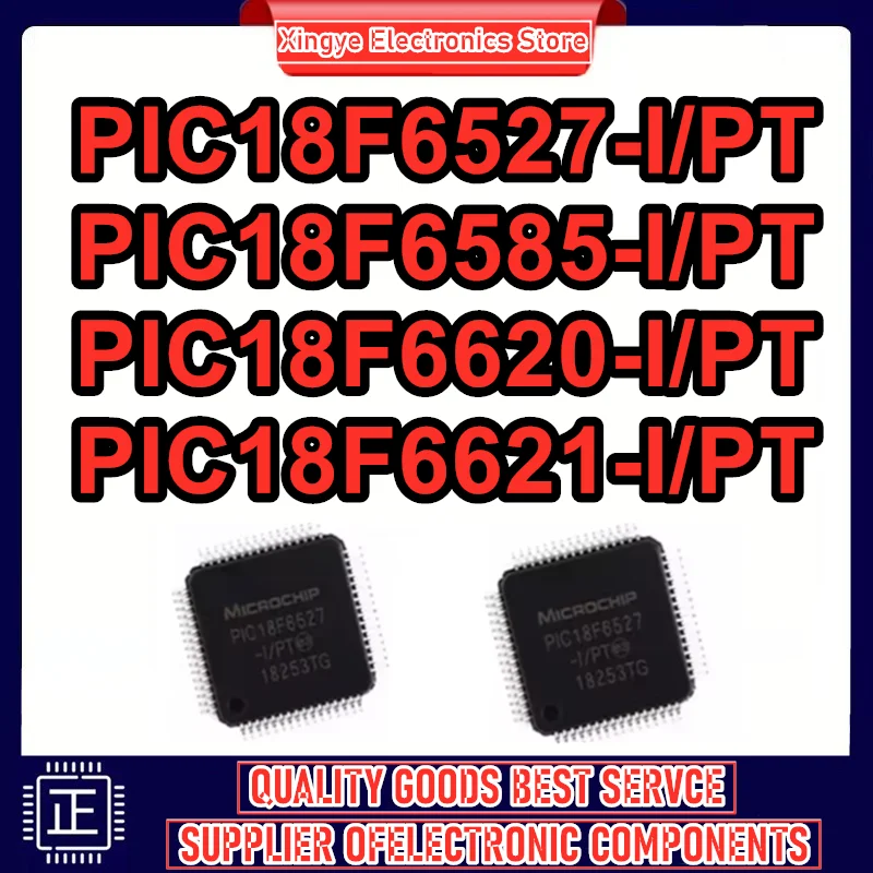 

PIC18F6527-I/PT PIC18F6585-I PT PIC18F6620-I PT PIC18F6621-I PT PIC18F6527 PIC18F6585 PIC18F6620 PIC18F6621 Микроконтроллеры (MCU) и микросхемы (IC) TQFP-64