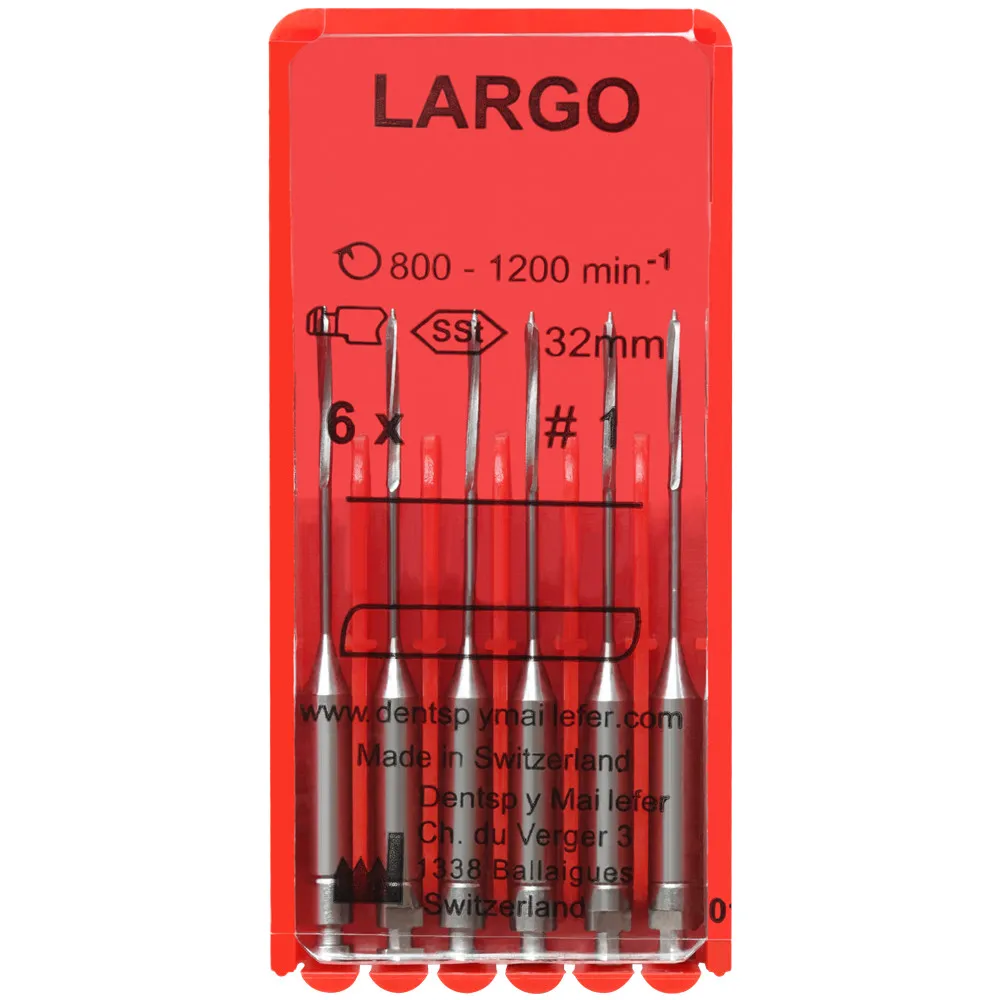 1 Pack Dental Endodontic Largo Peeso Reamers Drills Gates Glidden Rotary Paste Carriers 28/32mm Engine Use SSt Endo Files