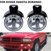 Luz antiniebla del parachoques delantero del coche, accesorios de lámpara de conducción para Dodge Dakota Durango 1997 1998 1999 2000 55077266 CA 55077267 CA