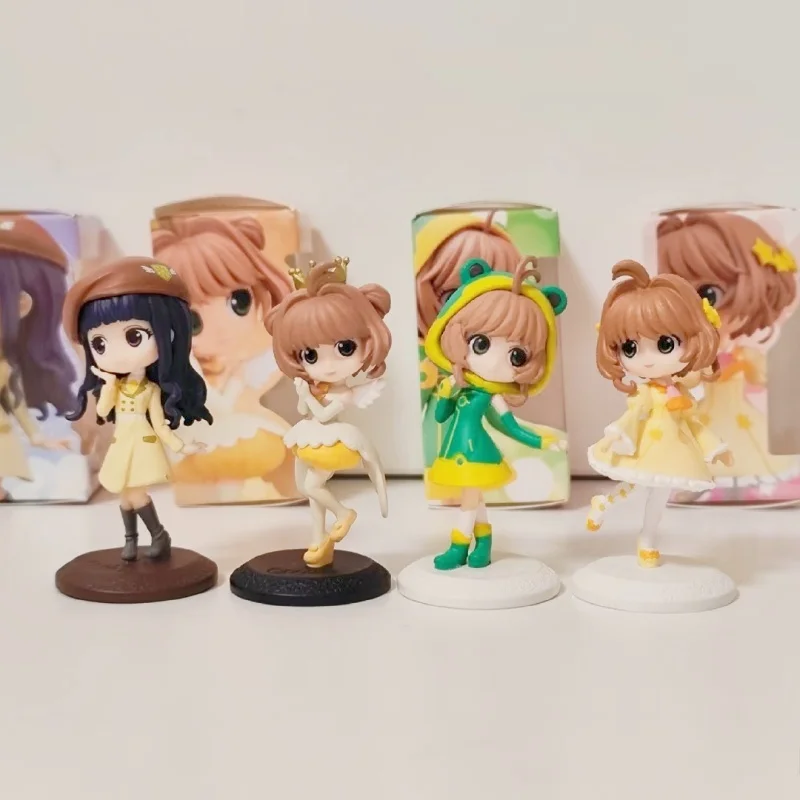 Bandai Gashapon Card Captor Sakura QPosket 02 Anime Speelgoed Voor Action Figure Geschenken Collectible Model Modellering Ornamenten