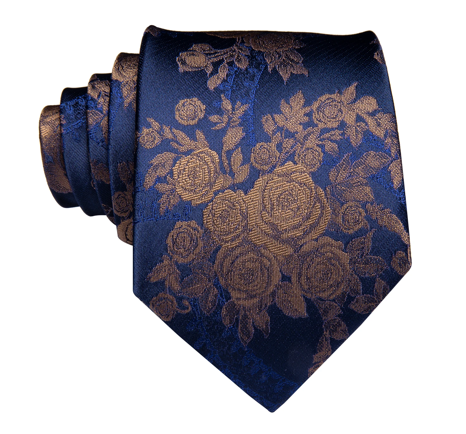 Hi-Tie Luxury Floral Paisley Ties for Men Male Desigenr Red Green Snow Ties for Christmas Adult Silk Tie Hanky Cufflinks Tie Set