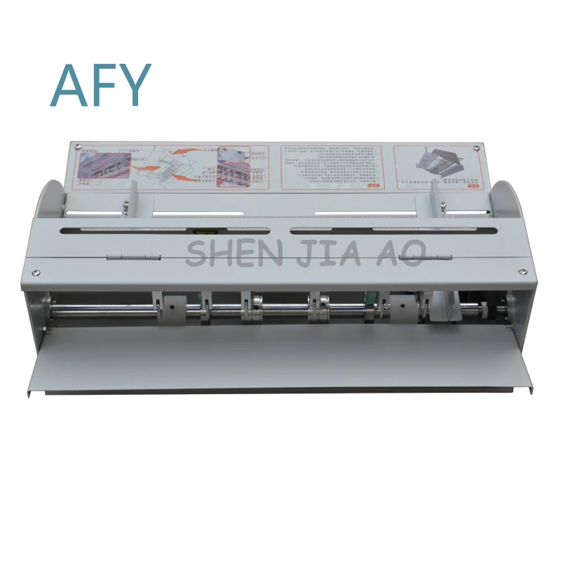 Electric Paper Creasing Machine for H500 Book Binding Equipment 220V Cover Scoring Tool for Printing Finishing Indentation