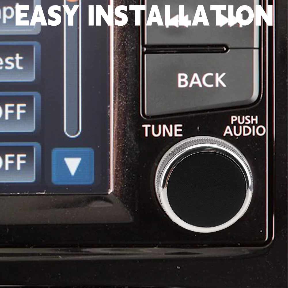 1/2/3PCS Radio Knob Buttons Volume Stereo Tuner Suitable For Nissan QASHQAI-JUKE-X-TRAL-NOTE-MICRA Automotive Accessories