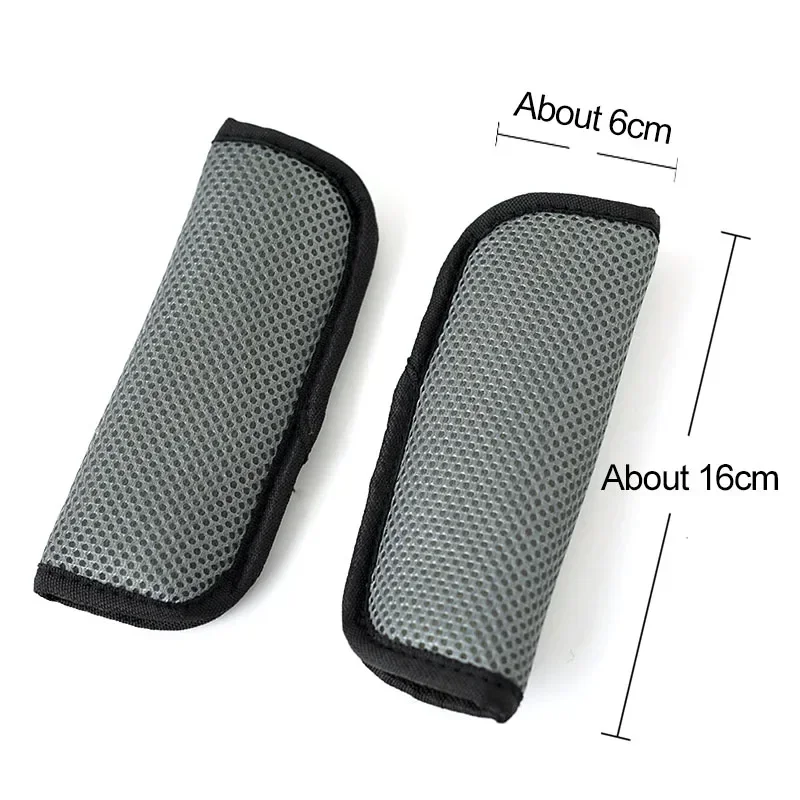 1/2PCS Baby Stroller Accessories Universal Infant Stroller Cushion Car Seat Vehicle Safety Shoulder Strap Cover Pad Strap Pad