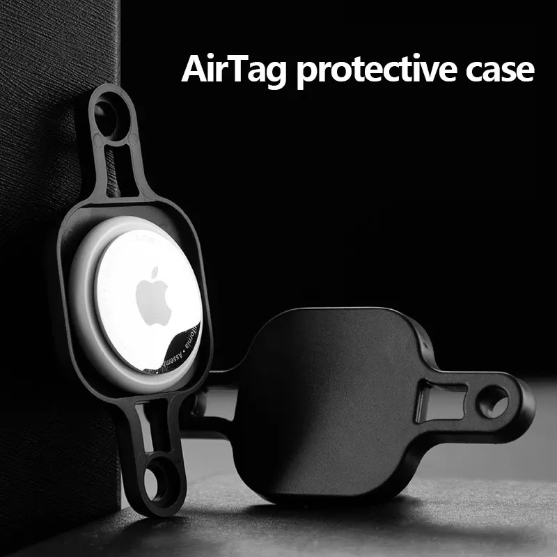 Bike Mount Locator For AirTag Protective Cover Anti-Theft Universal Bicycle Holder Tracker Positioner Small Gear