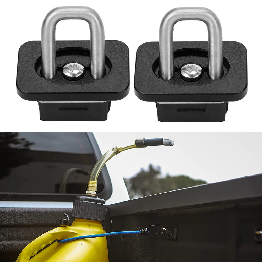 

2pcs Inner-Bed Retractable Truck Bed Tie-Down Anchors For Chevy Silverado GMC Sierra 2007-2021 For Colorado Canyon 2015-2021