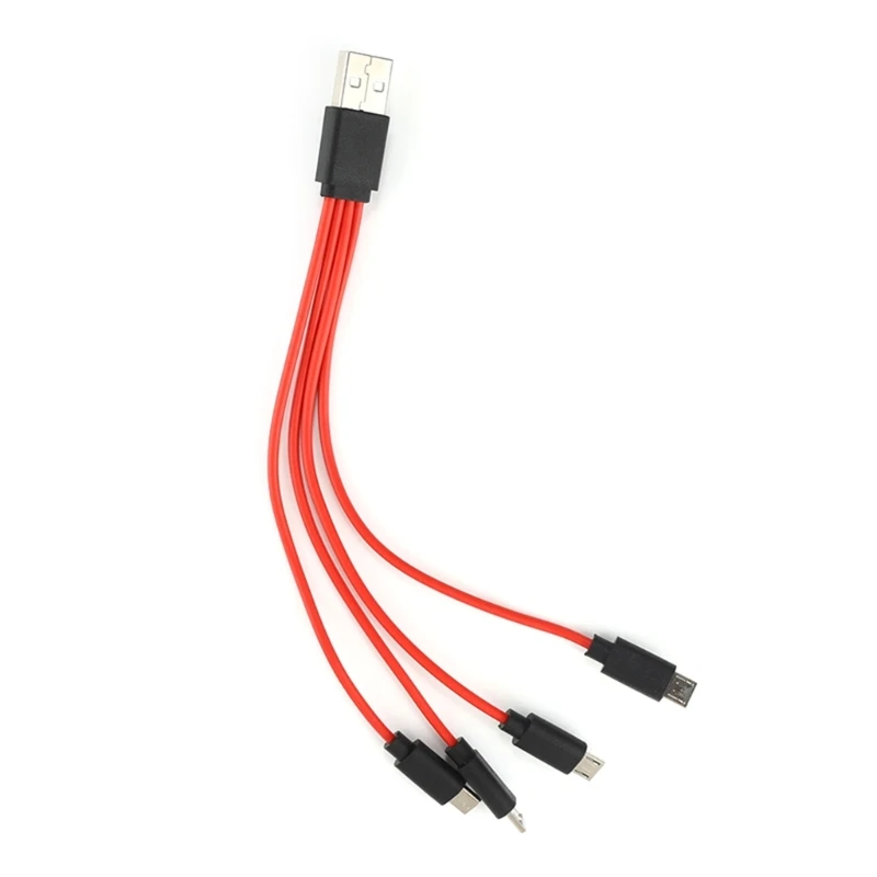 Multi Micro USB Charging Cable 4 in 1 USB 2.0 A Male to 4 Micro USB Male,Micro USB Splitter Cable Charging Cord Adapter