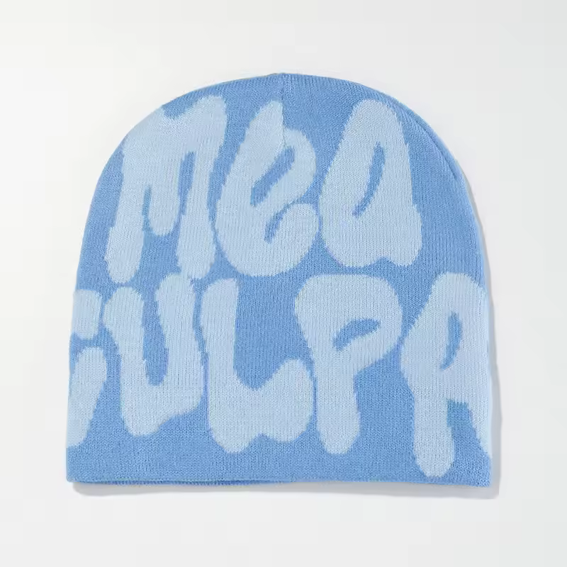 Mea Culpa Knitting Beanies Hat For Women Men Couple Y2K What's In Fashion Bonnet Kpop Wool Skullies Hoods Lady Caps Gorro шапка - Image 28