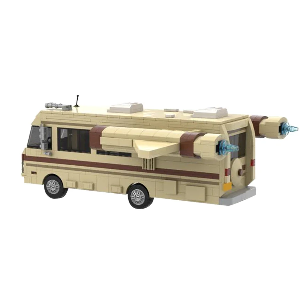 Gobricks MOC Interstellar Space Spaceballs Eagle-5 Spaceship Building Block set Captain Van Vehicle Brick Exploration Brick Toys