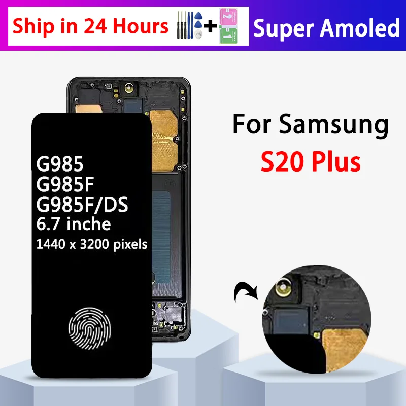 display-lcd-super-amoled-per-samsung-s20-g985-g985f-g985f-ds-con-cornice-touch-screen-digitale-display-s20-plus