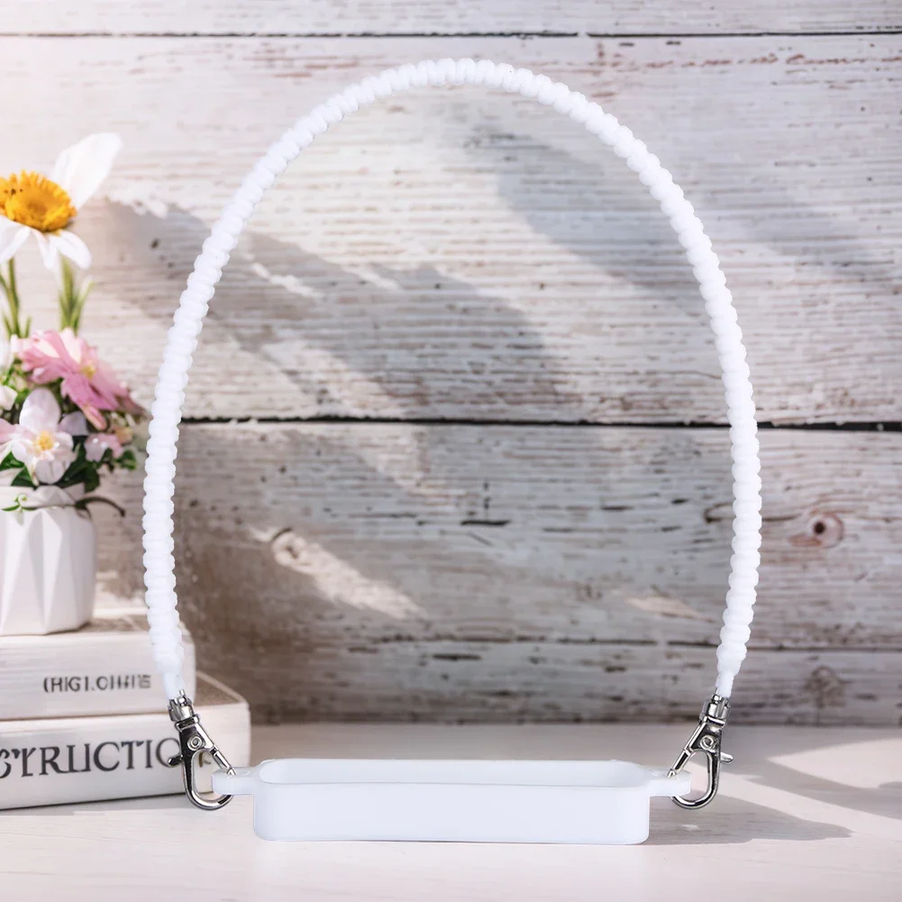 مقبض زجاجة مياه من السيليكون حزام كتف قابل للتعديل يناسب معظم زجاجات المياه بوزن 8-40 أونصة لملحقات كوب ستانلي #4