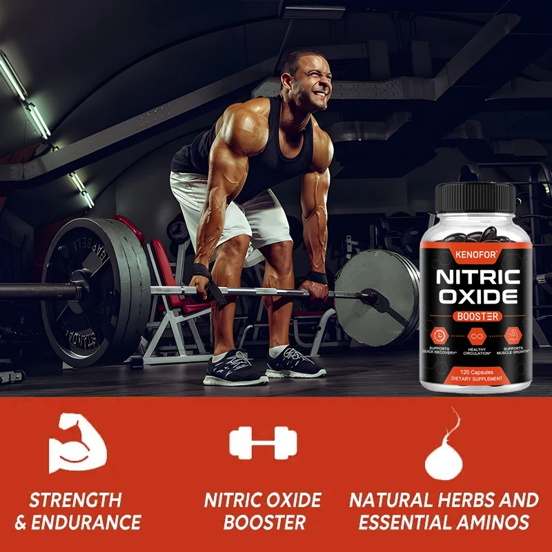 L Arginine 3X Strength - Premium Muscle-supporting Nitrogen Booster That Helps Increase Strength and Energy To Train Harder