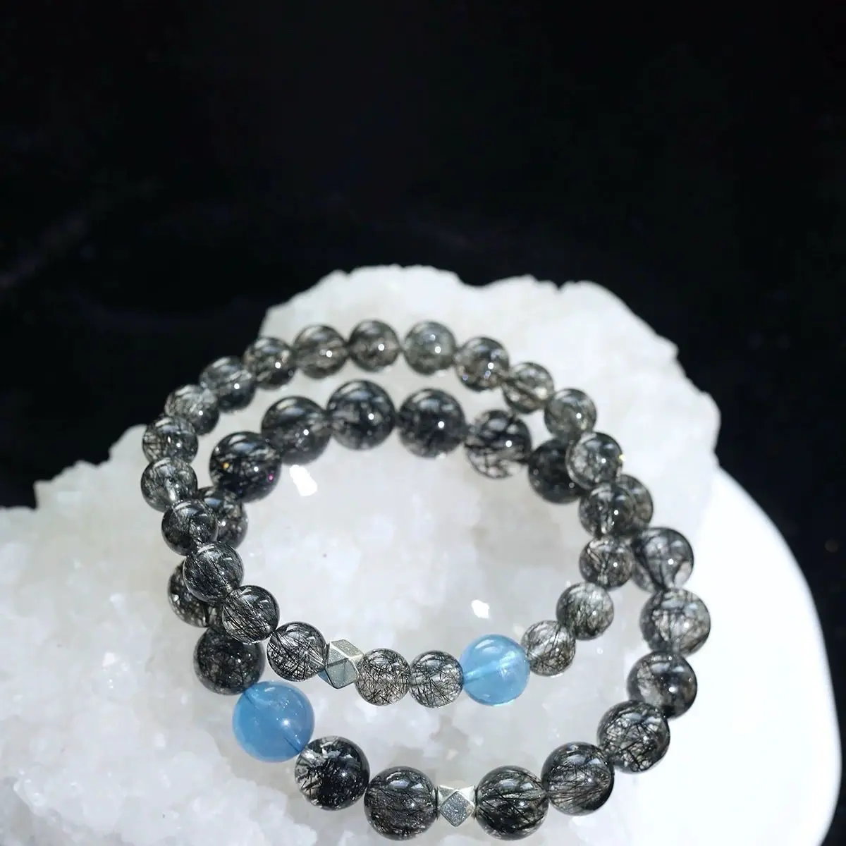 Original Design Wealth Outbreak and Guardian Brazil Devil Black Hair Crystal Men's and Women's Hand String Glass Body Pure Body
