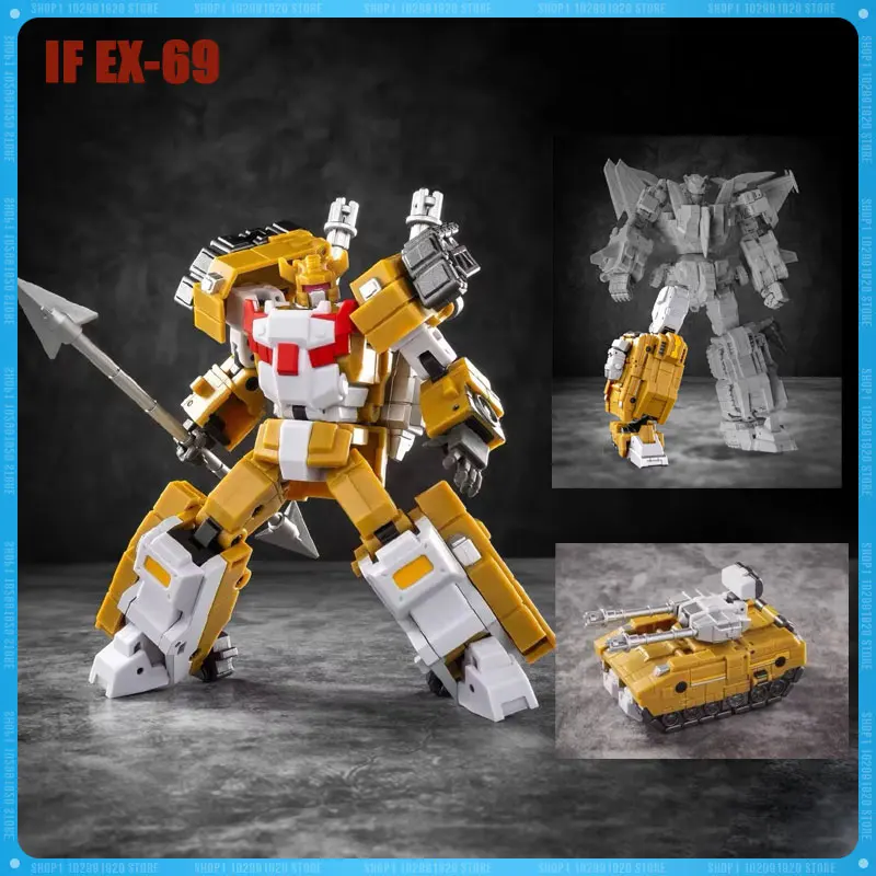 

Transformation Iron Factory IF EX-69 EX69 Hammer Of Morax Republish Фигурка Статуя Модель Коллекция Робот Игрушка Подарок