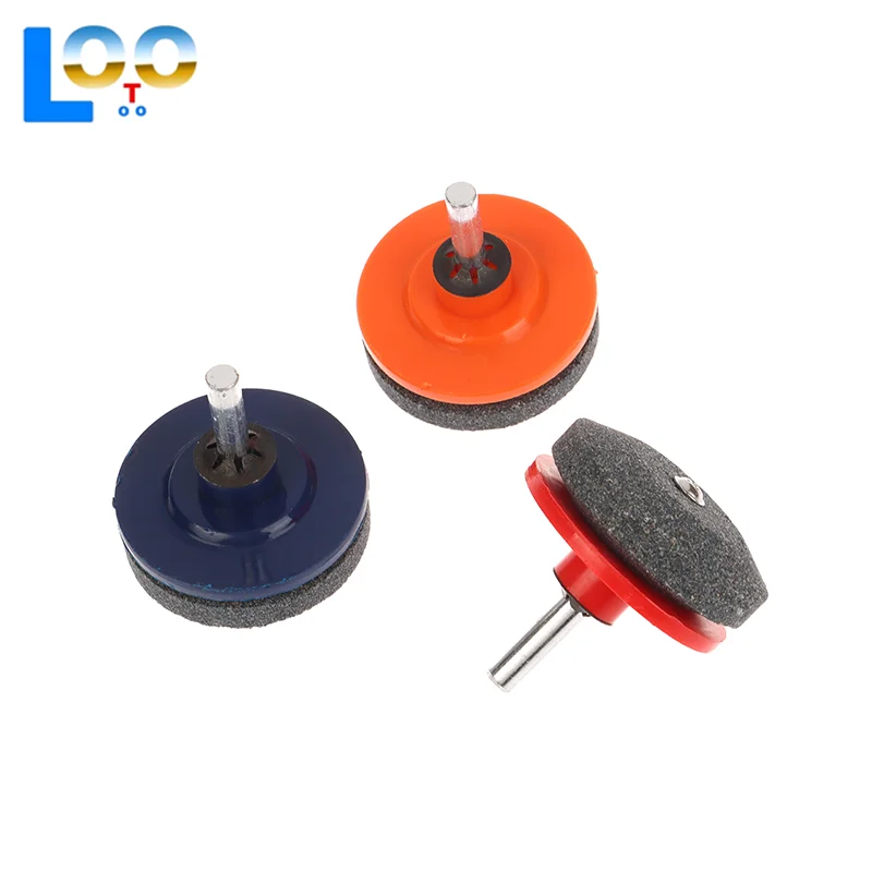 شحذ سهل الاستخدام: مبراة جزازة العشب الكهربائية مع رأس طحن مقاوم للاهتراء وصنفرة حجر المشحذ