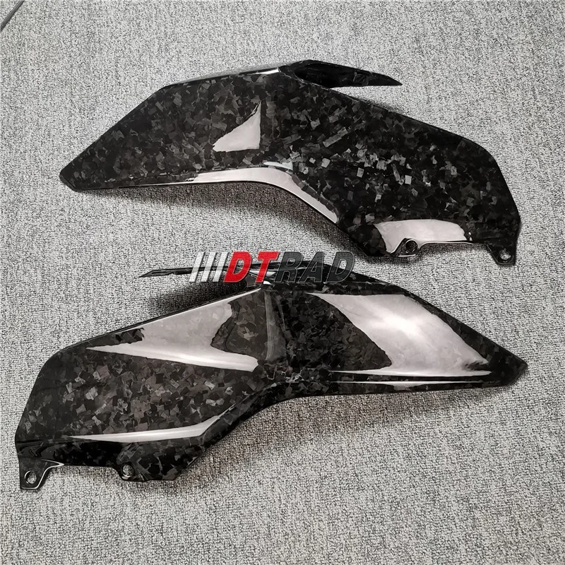 Carbon Fiber Forging pattern For For KTM 390 Duke 2017-2020 Motorcycle Fuel Tank Side Panels Fairings