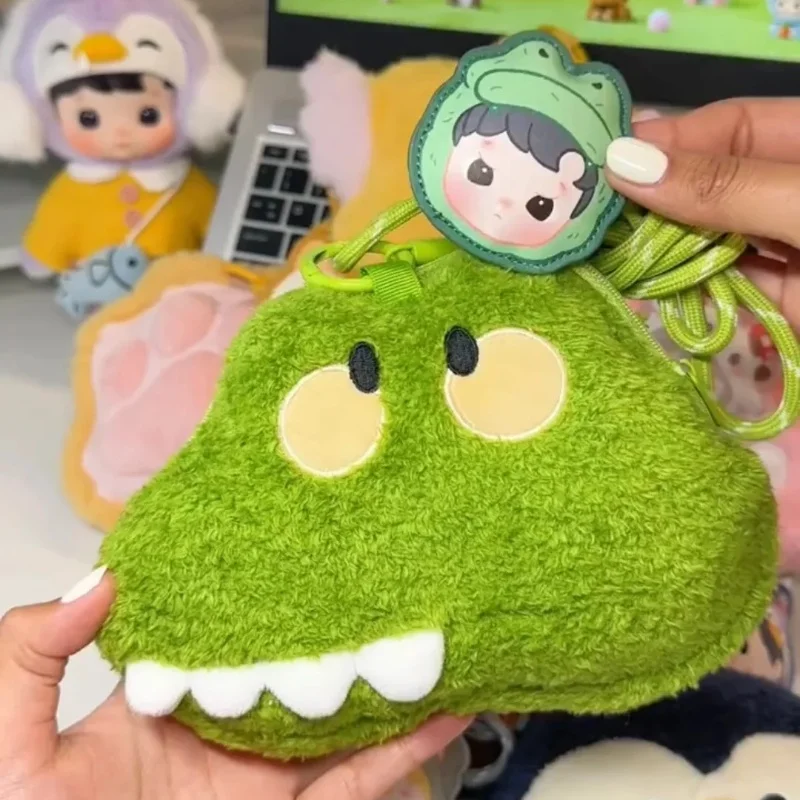 Stock New Genuine Action Figure Hacipupu Animal Stickers Series Blind Box Doll Kawaii Mystery Box Dekoracja urodzinowa Prezenty dla dzieci