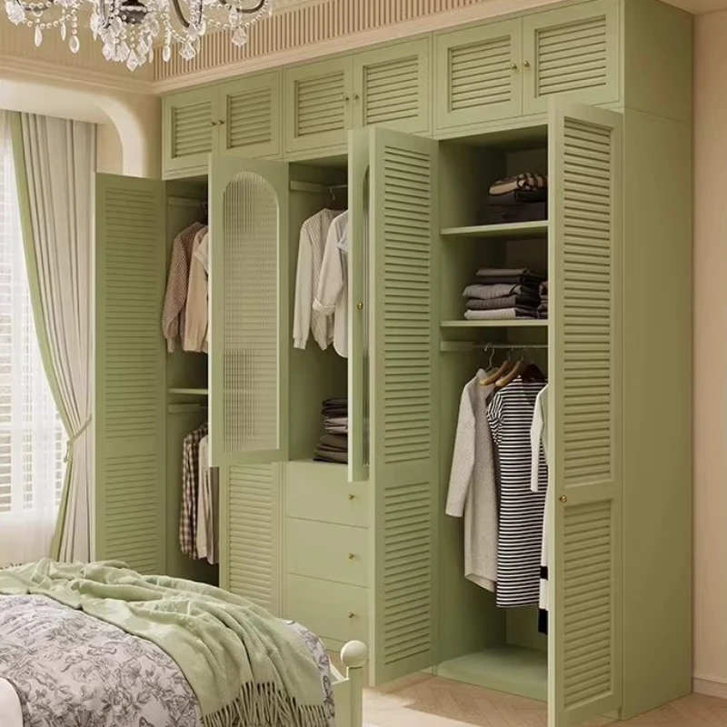 

Clothes Green Wardrobe Storage Partition Jeans Women Drawers Wardrobe Bedroom Display Schrank Schlafzimmer Hotel Furniture