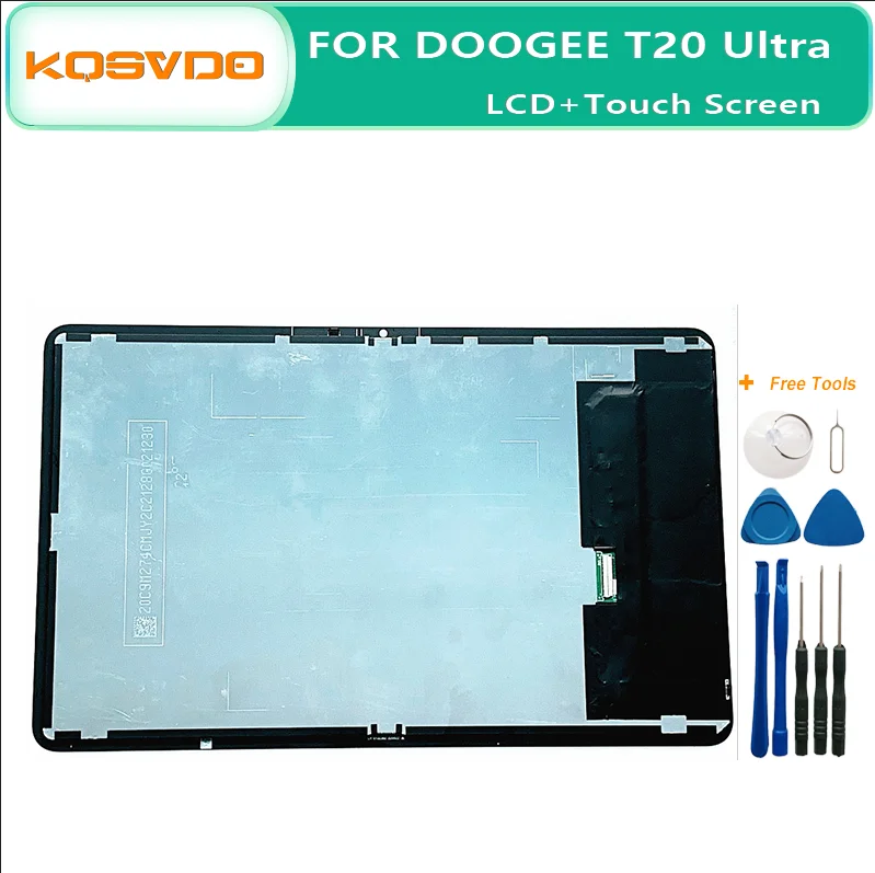 New original touch screen LCD display for DOOGEE T20 Ultra phone replacement parts+touch screen digitizer disassembly fpc