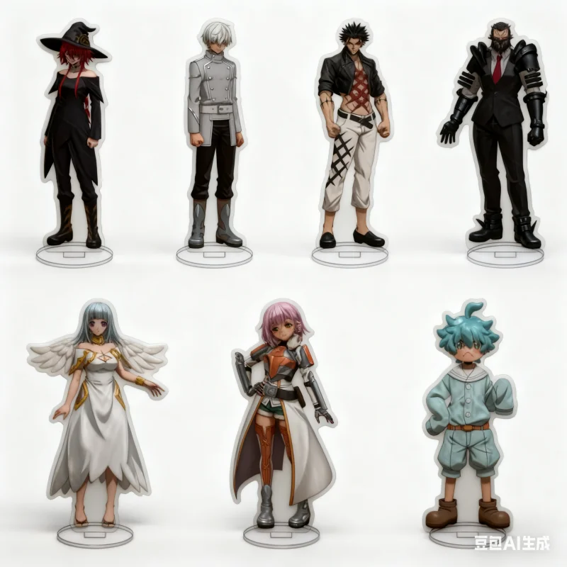 

HOT Anime Ragna Crimson Acrylic Stand figure Stand Plate Cosplay Prop Decor Cartoons present Firend Festivals Gifts 15CM