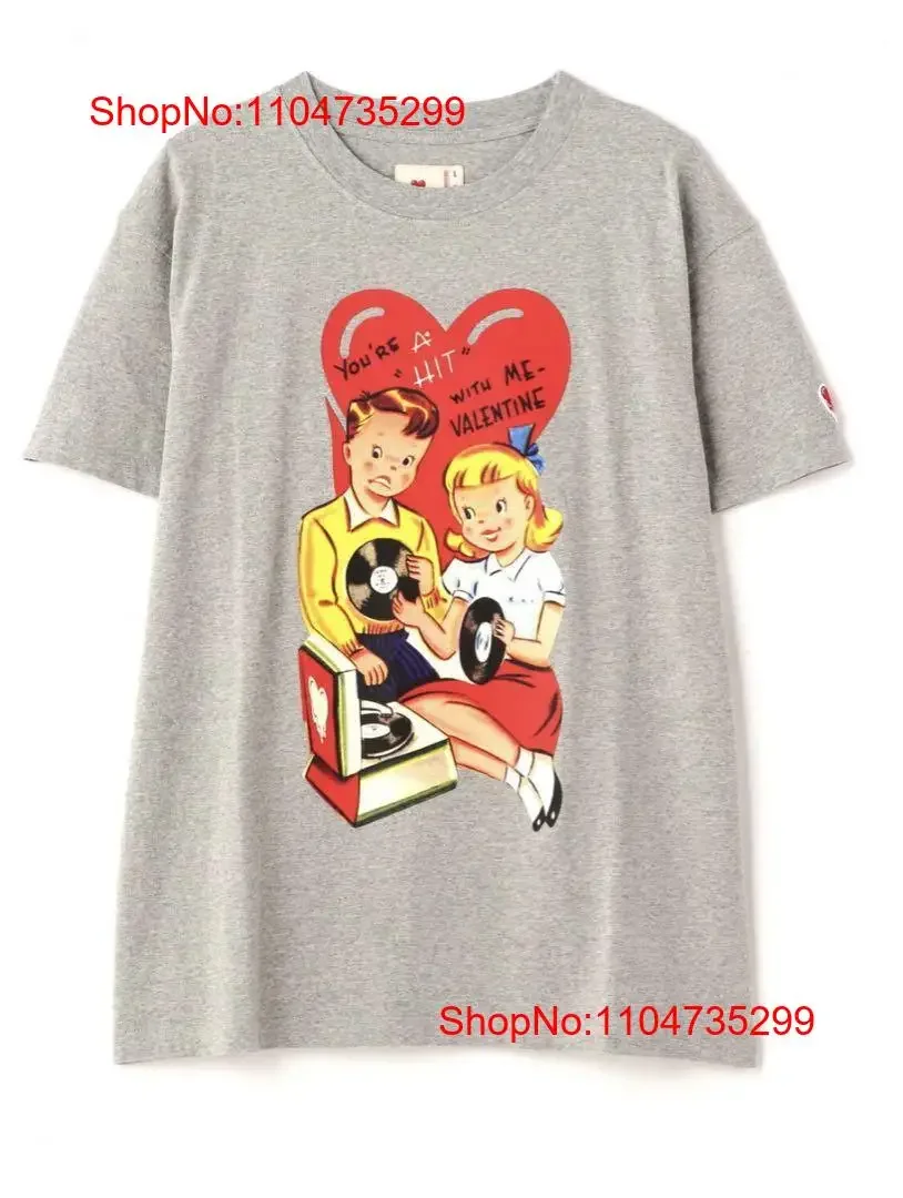 تي شيرت غير متوفر عاطفيًا EU S23 0000 005 تي شيرت M تصميم البوب عتيق مغسول أنيق ممتد ملابس غير رسمية على الموضة