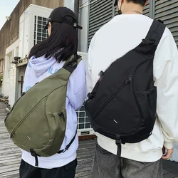 High Quality Nylon Men Crossbody Bag Male Unisex Messenger Bags Large Capacity Handbag Shoulder Waist Bags Chest Bolsa