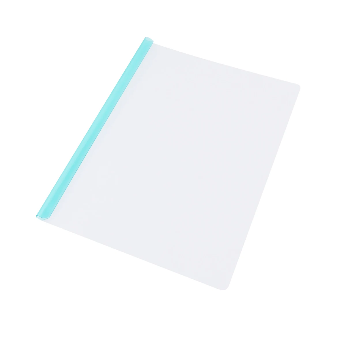 

10pcs Sliding Bar File Folders A4 Colorful Lightweight Transparent Sheets Non-Slip Locking Bar High Capacity Paper Organizer For