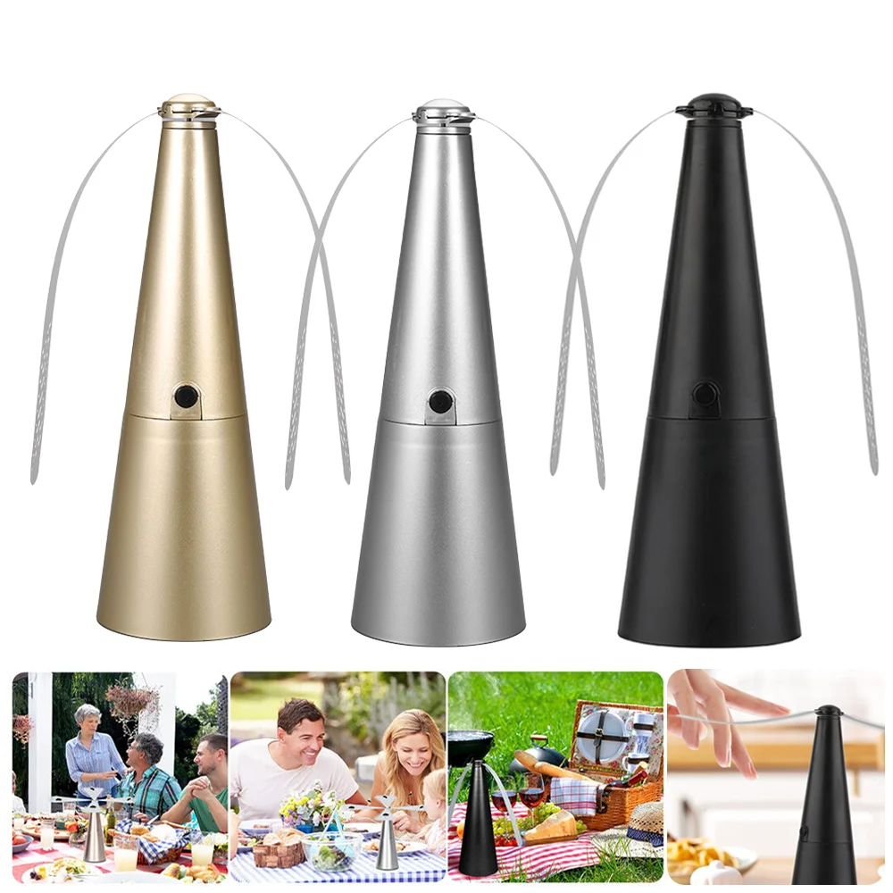 Fly Bug Repeller Insect Fly Repeller Fans cucina tavolo da pranzo faro Fly Fan ventilatore olografico per Picnic Patio Home