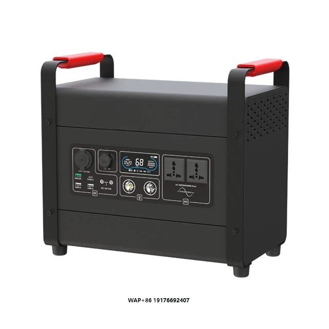 

Unique 2 X 6000W MAX High Capacity 1920wh Portable Solar Generator