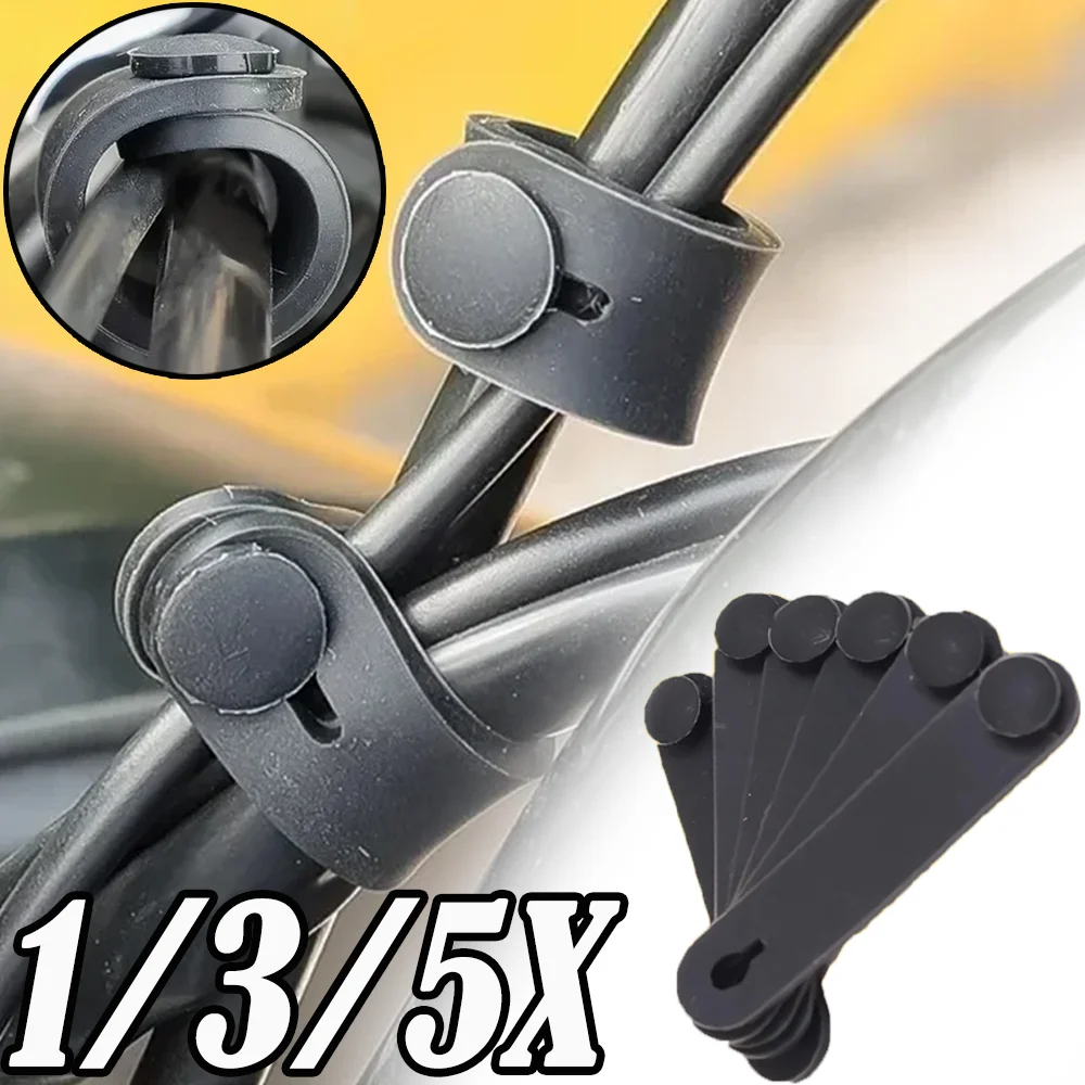 Universal Motorcycle Rubber Securing Cable Cord Tie High Performance-price Ratio Moto Home Elastic Cable Ties Fix Stripe Tool