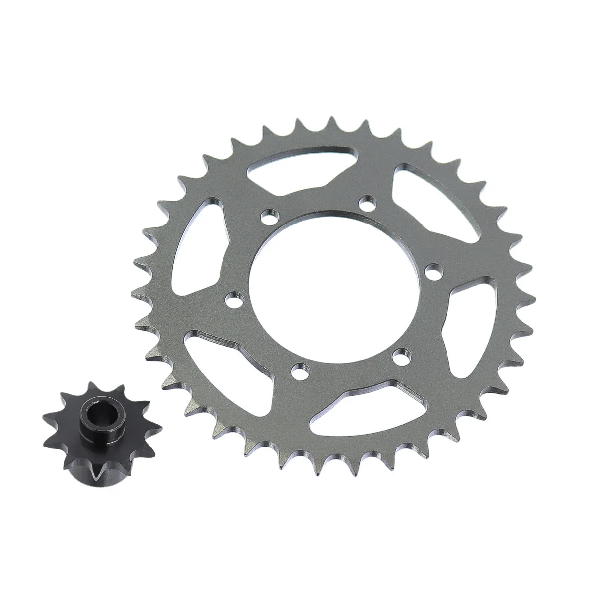 for LOSI 1/4 Promoto-MX Motorcycle LOS06000 LOS06002 35T Rear Gear Main Sprocket 7075 Alloy With 11T Steel Drive Sprocket
