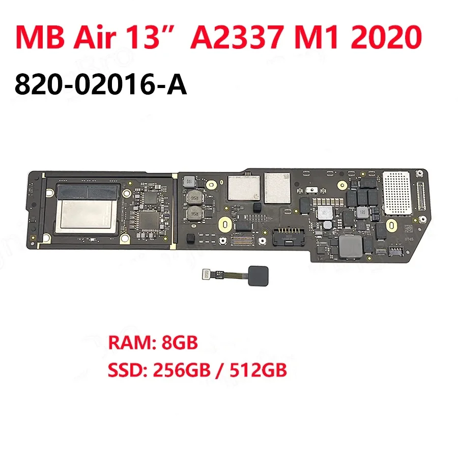 Original  A2337 Motherboard  820-02016-A For Macbook Air Retina 13