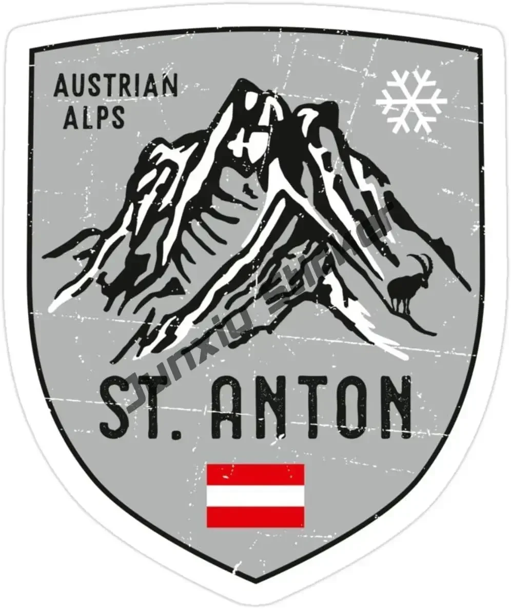 Kreativer österreichischer Flaggen-Autoaufkleber, Wiener Österreich, gestanzter PVC-Aufkleber, Österreich, ein Büro, Zuhause, Schule, Tuning, LKW, Autozubehör