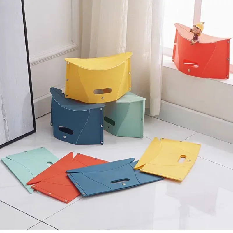 

2025 Advanced Portable Folding Stool-3-in-1 Card Stepped Stool Camping/Fishing/Traveling, Space-saving House/Outdoor Chair