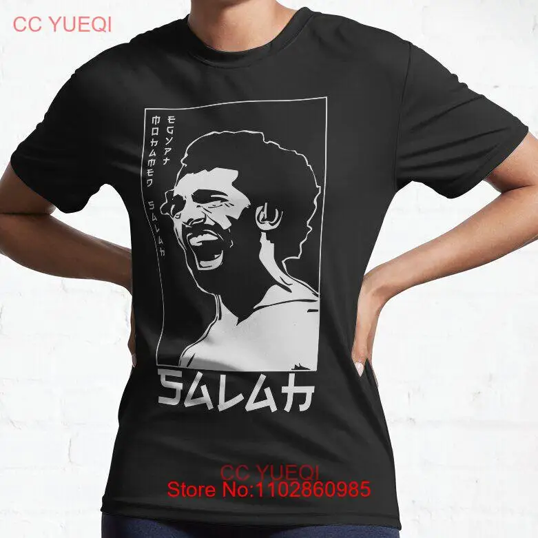 Спортивная футболка MO SALAH в японском стиле Спортивная футболка MO SALAH в японском стиле