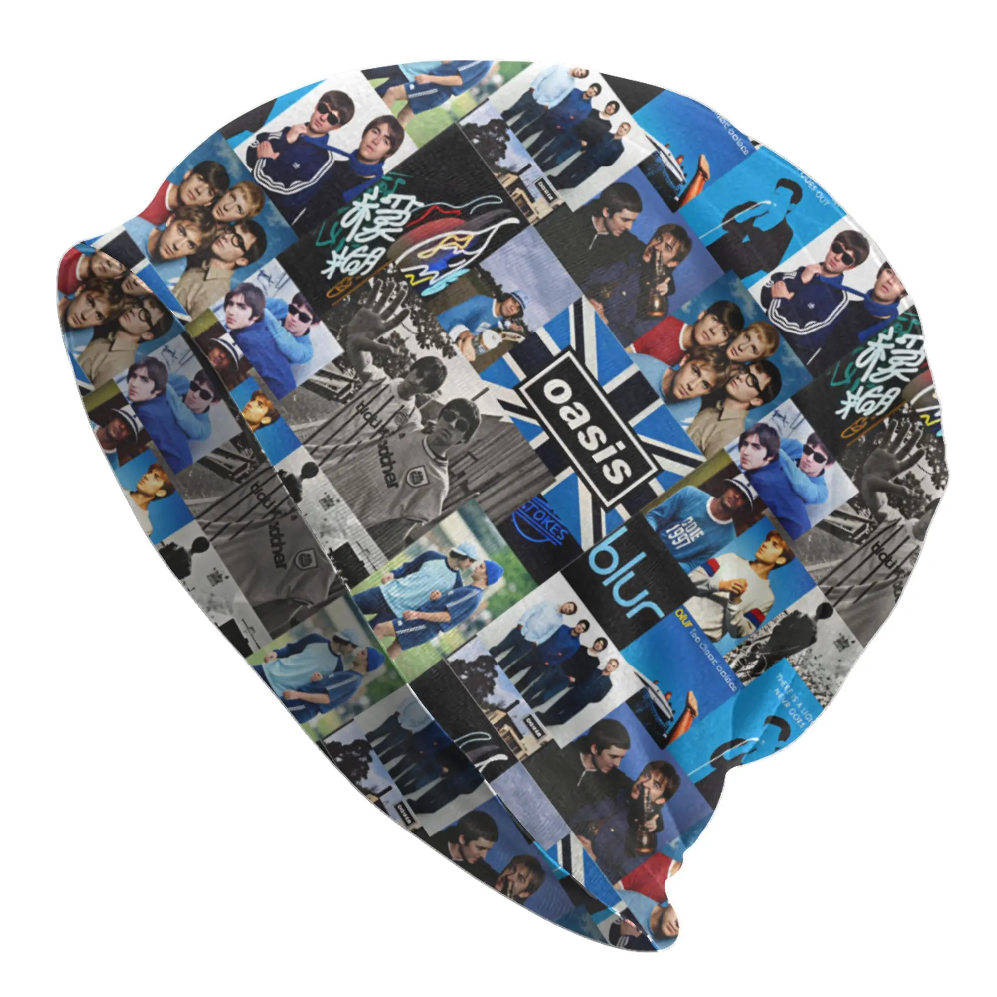 O-Oasis British Music Definitely Maybe  Bonnet Hats  Street Knitted Hat For Men Women Winter Warm  Skullies Beanies Caps