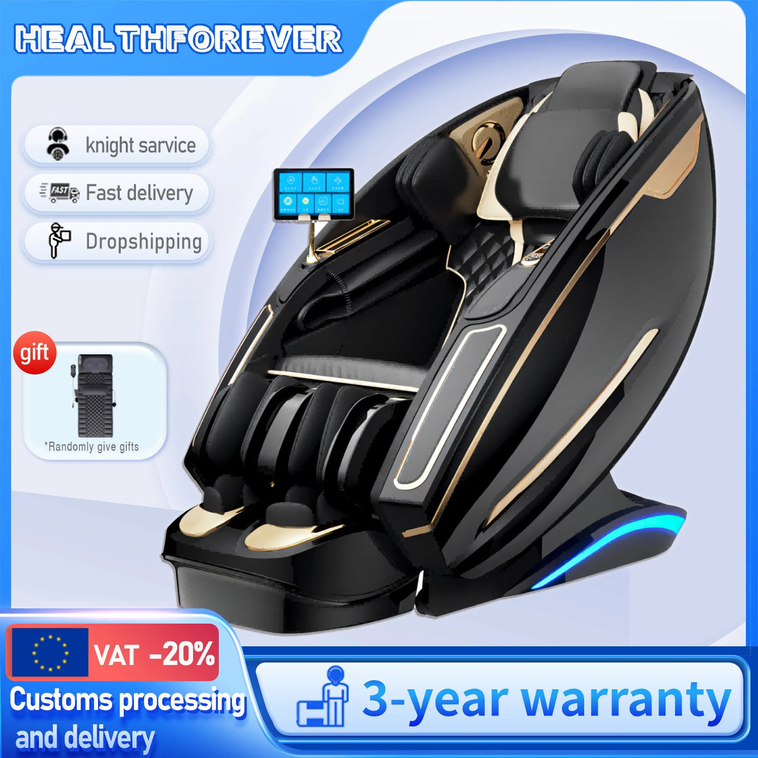 4d AI Voice Body Detection Massage Chair with Electric Legs Full Body 4d Eectric Luxury Vibrating Relaxing  massage chairs sofa