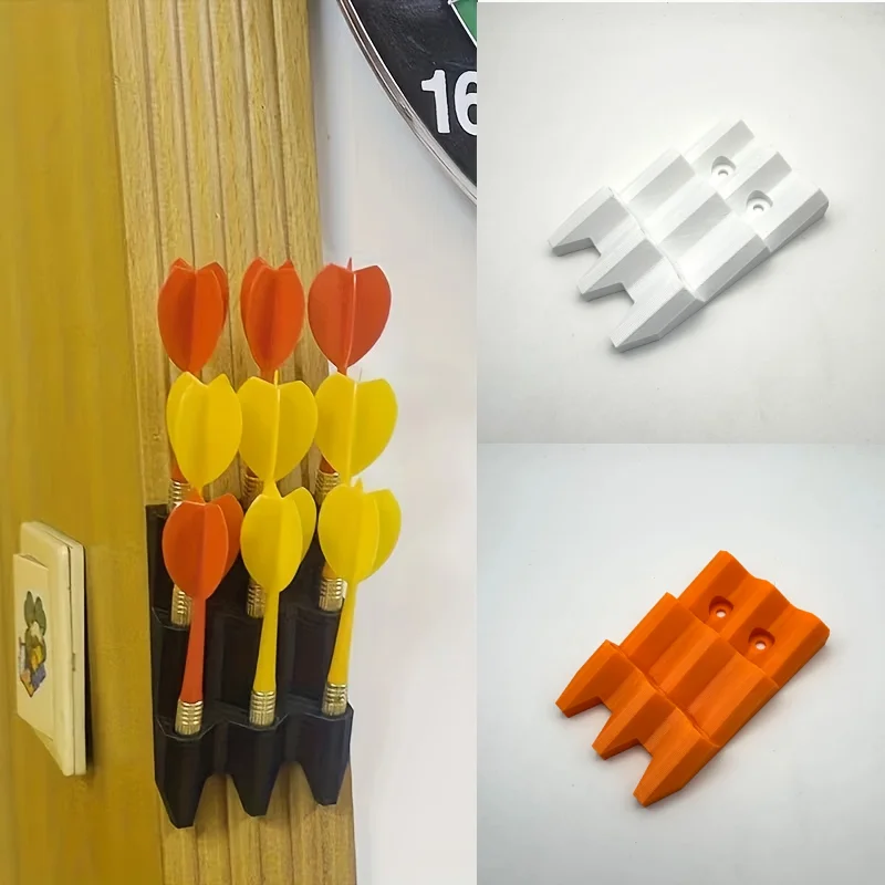 Rack de exibição de dardos montado na parede |   Conporta 9 dardos, ideais para sala de estar, quarto, estudo, bar |   Design que economiza espaço