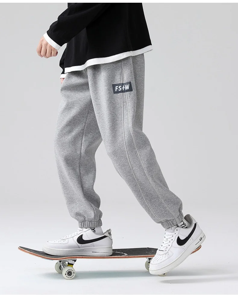 

summer spring autumn 8XL Plus Size Joggers Men Fashion Casual Sweatpants Male Elastic Waist Jogger sweatPants