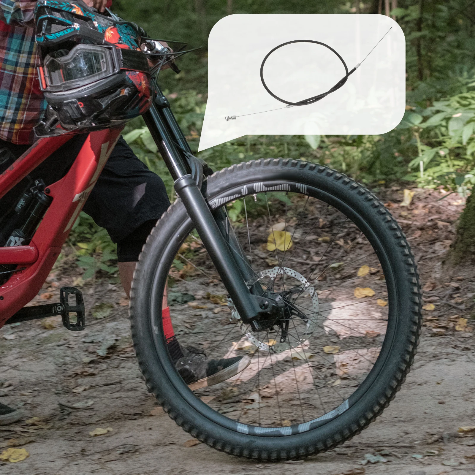 

1 set 1 Set Brake Cable Kit Universal For Mountain Road Bike Front Rear Replacement Cables Cycling Brake Lines Outdoor Bike