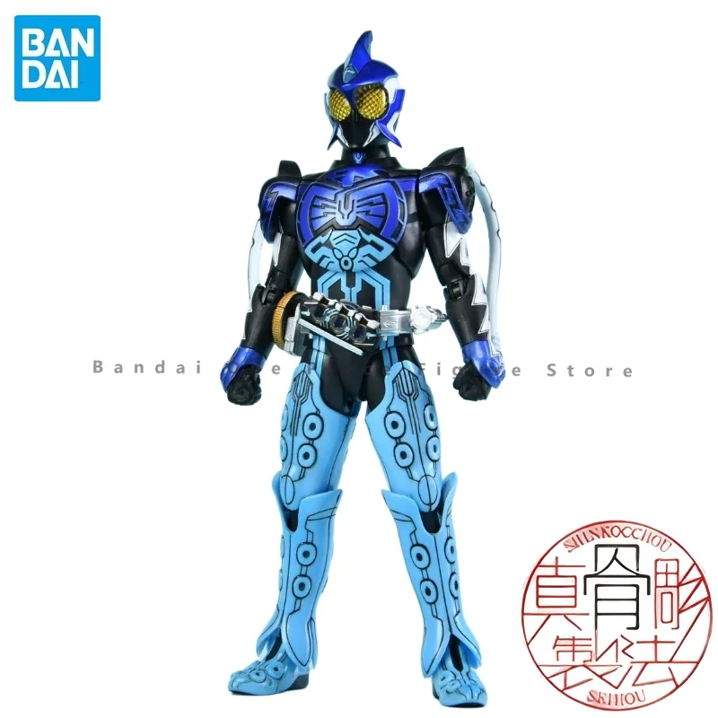 In Stock Original Bandai SHF Real Bone Sculpture Kamen Rider Oz Whale Eel Chapter Combo Action Figures Animation Toys Gift Model