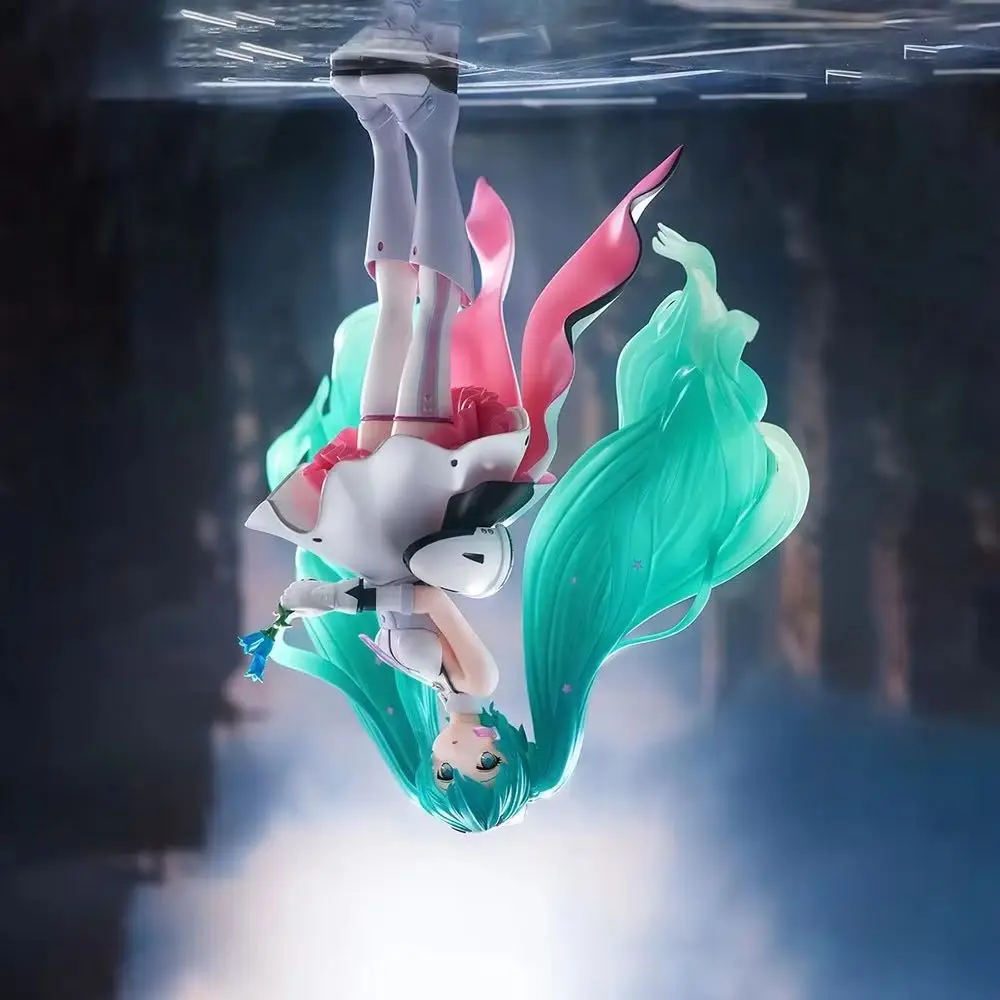 

100% оригинал FuRyu Tenitol Vocaloid Hatsune Miku аниме фигурка модель украшения гаражный комплект Kawaii подарок на день рождения