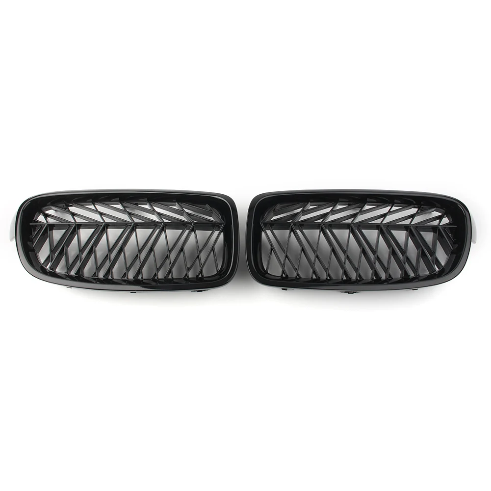 

Car Front Kidney Grille Upper Mesh Grill For BMW 3 series F35 F30 2013 2014 2015 2016 2017 2018 ABS Plastic Gloss Black