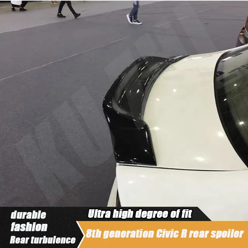 For Honda Civic 2006-2011 FD2 FA1 FG2 8th Generation Sedan Spoiler Wing Rear Tailgate Car Exterior Components Aerodynamic