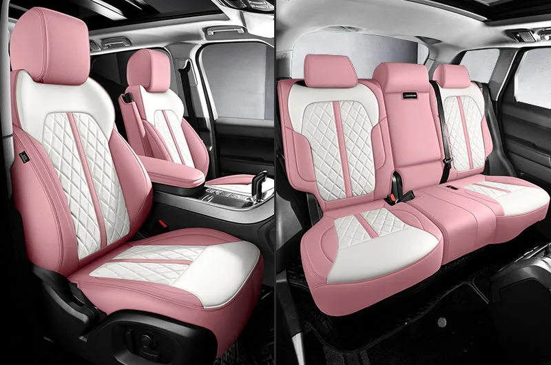 Leather Car Seat Covers For Honda All Models Civic Fit Accord CRV XRV Odyssey Jazz City Crosstour Crider Car Seat